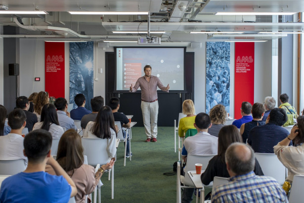 Aik van Eemeren introduces City of Amsterdam's Digital Agenda and approach to digitalization